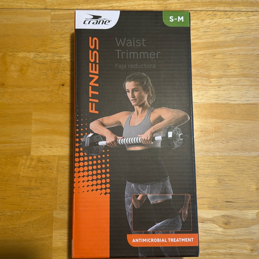 Crane Fitness Waist Trimmer. Size Small-medium. Black.